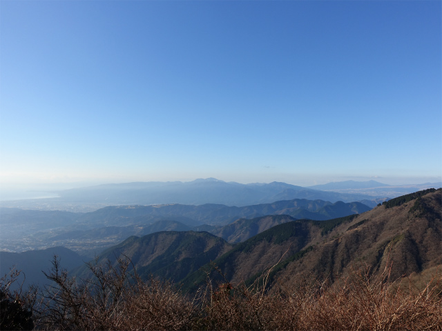 塔ノ岳(長尾尾根) 登山口コースガイド 新大日山頂から箱根の眺望【登山口ナビ】