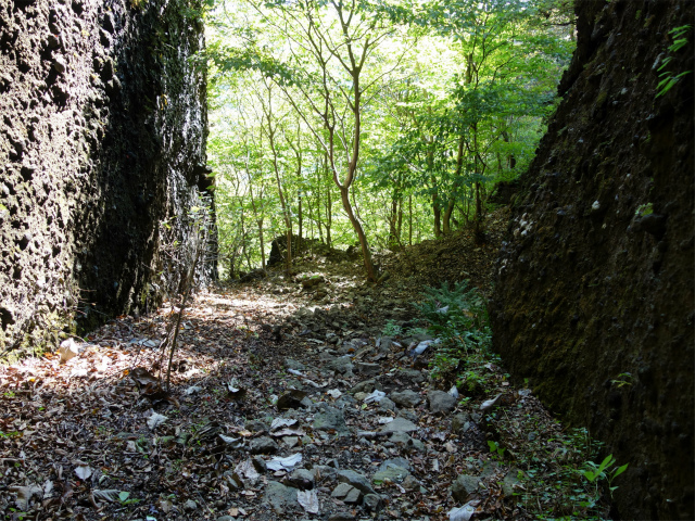 表妙義・金洞山（中ノ岳～鷹戻し～相馬岳） 登山口コースガイド タルワキ沢コース【登山口ナビ】