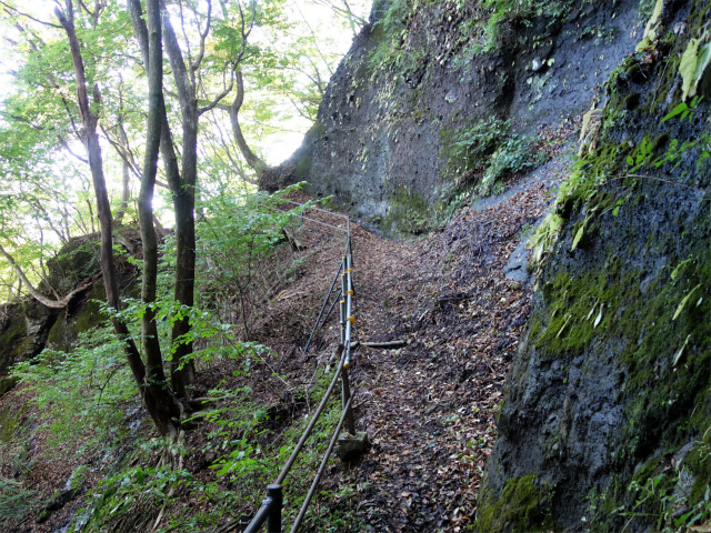 表妙義・金洞山（中ノ岳～鷹戻し～相馬岳） 登山口コースガイド 中間道アップダウン【登山口ナビ】