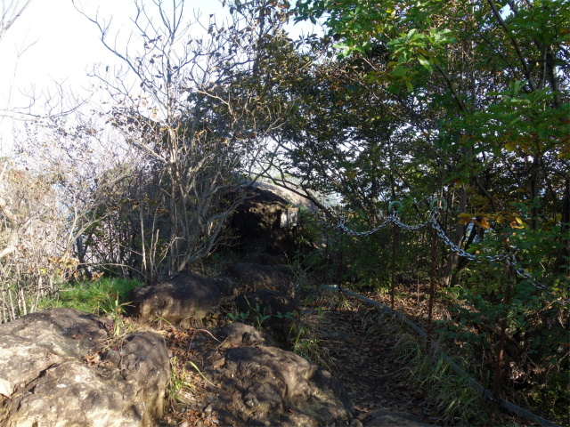 表妙義・金洞山（中ノ岳～鷹戻し～相馬岳） 登山口コースガイド 稜線コース分岐 痩せ尾根【登山口ナビ】