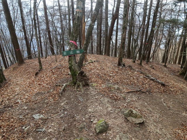 御坂黒岳(新御坂トンネル河口湖口) 広瀬分岐【登山口コースガイド】