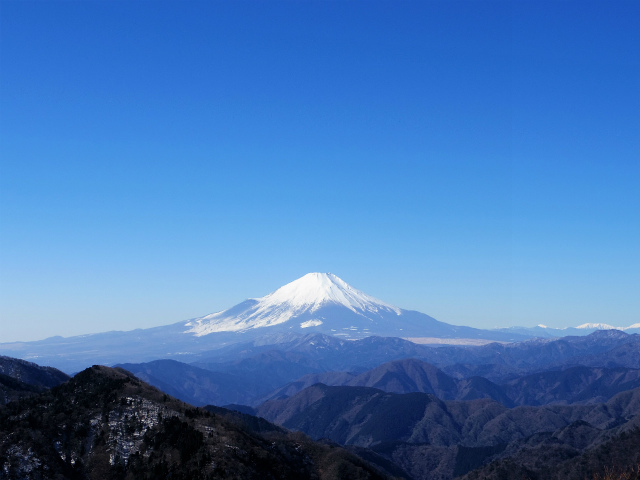 富士山が良く見える山 登山口コースガイド 鍋割山山頂【登山口ナビ】