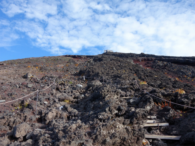 富士山 剣ヶ峰~お鉢巡り(富士宮ルート/無雪期日帰り)登山口コースガイド 表口八合目までの急登【登山口ナビ】