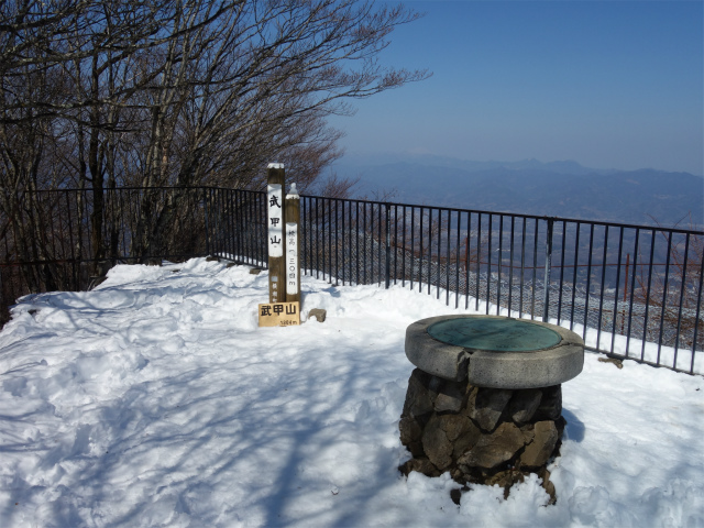 武甲山（表参道コース） 登山口コースガイド 山頂展望台【登山口ナビ】