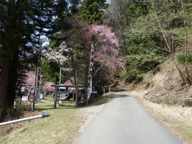 乾徳山（銀晶水・徳和コース）登山口コースガイド 乾徳神社【登山口ナビ】