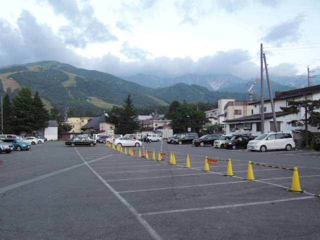 唐松岳 八方山の登山口 八方の湯の駐車場情報 唐松岳 八方山の登山口 八方の湯の駐車場情報