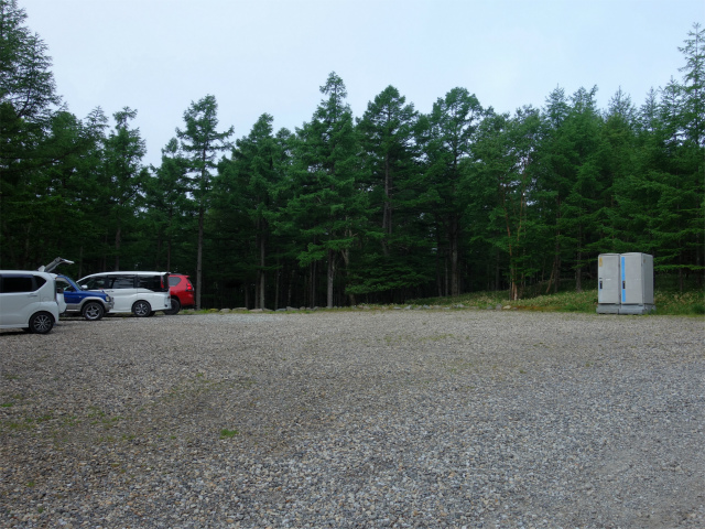 八ヶ岳・赤岳（防火線の頭～県界尾根） 登山口コースガイド 南八ヶ岳林道ゲート駐車スぺース【登山口ナビ】