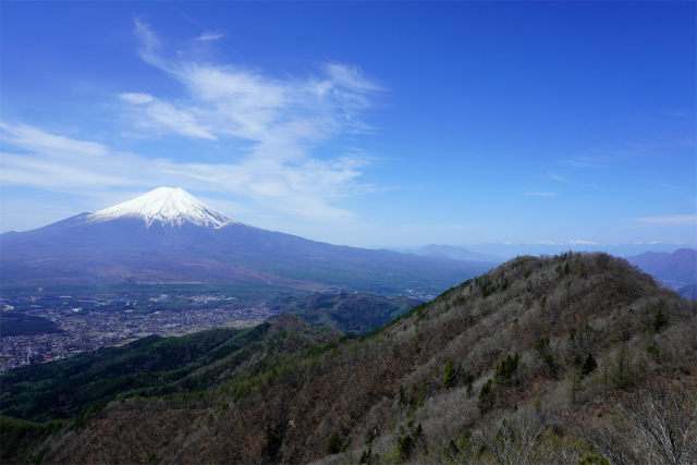 鹿留山（不動湯～杓子山）登山口コースガイド 露岩から富士山の展望【登山口ナビ】