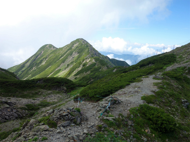 仙丈ヶ岳（北沢峠～小仙丈尾根）登山口コースガイド 鞍部【登山口ナビ】