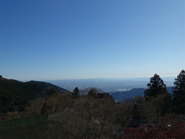 大山(表参道~見晴台周回)登山口コースガイド 阿夫利神社下社から相模湾の眺望【登山口ナビ】