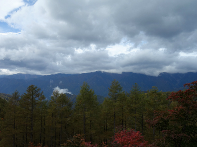 櫛形山（池の茶屋林道口～アヤメ平周回）登山口コースガイド 南アルプスの眺望【登山口ナビ】