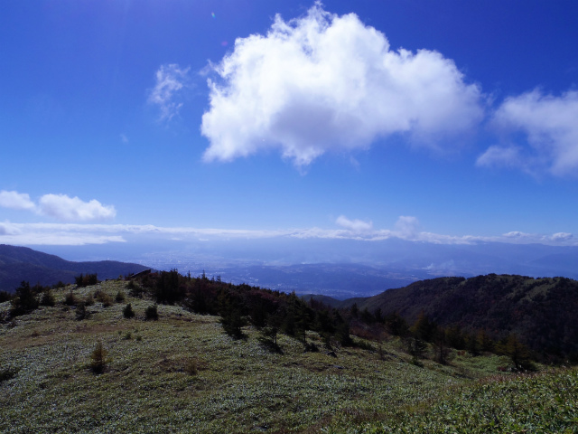 湯ノ丸山（地蔵峠コース）登山口コースガイド 山頂から八ヶ岳の眺望【登山口ナビ】