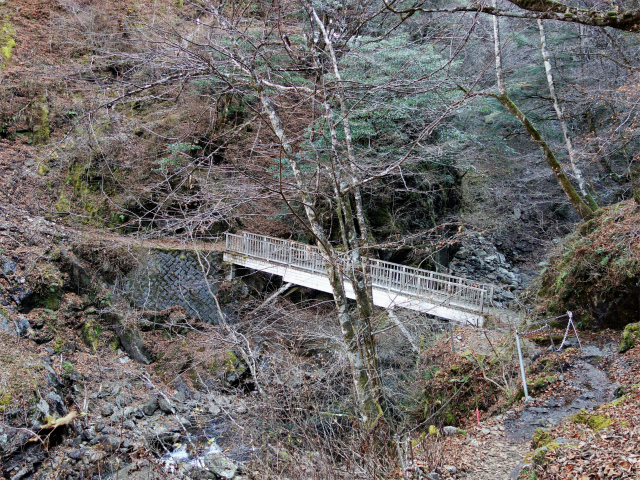 西沢渓谷（渓谷歩道～旧森林軌道周回）登山口コースガイド 方丈橋【登山口ナビ】