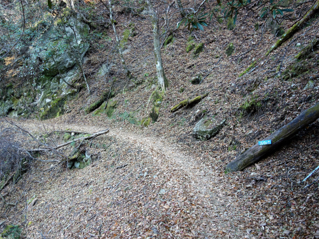 西沢渓谷（渓谷歩道～旧森林軌道周回）登山口コースガイド 5kmプレート【登山口ナビ】