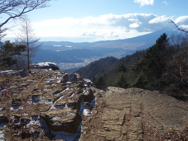 三ツ峠山（達磨石・西桂口）天狗岩【登山口コースガイド】