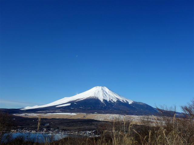 石割山（大平山～平尾山）登山口コースガイド 長池山山頂からの富士山【登山口ナビ】