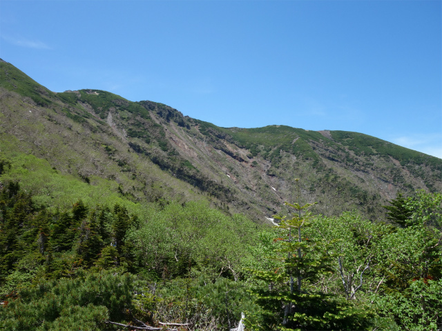 八ヶ岳・横岳（杣添尾根）登山口コースガイド 見晴台からの硫黄岳【登山口ナビ】