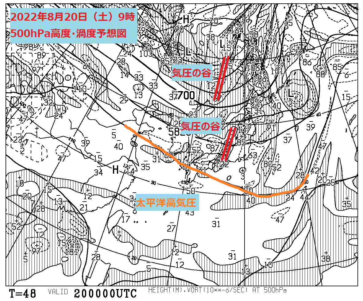 週末お天気コラム 夏も終盤 週末は前線と気圧の谷が影響 登山口の駐車場情報 マイカー登山のことなら登山口ナビ