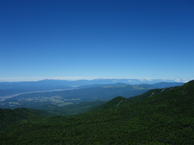 八ヶ岳・硫黄岳（ミドリ池入口～夏沢峠）登山口コースガイド 中央アルプスの眺望【登山口ナビ】