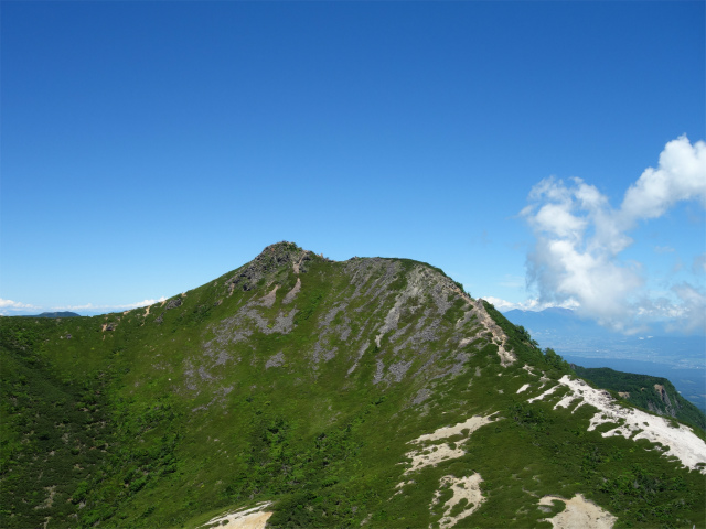 八ヶ岳・天狗岳（白砂新道～夏沢峠周回）登山口コースガイド 根石岳山頂からの東天狗【登山口ナビ】
