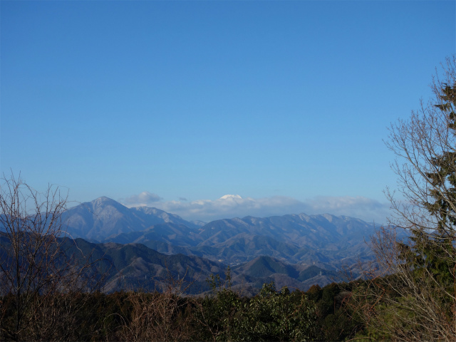 高尾山6号路（びわ滝コース）・景信山 登山口コースガイド 展望台デッキからの富士山【登山口ナビ】