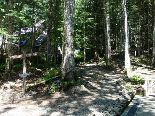 甲斐駒ヶ岳（北沢峠～駒津峰）登山口コースガイド 登山道入口【登山口ナビ】