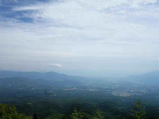 八ヶ岳・権現岳（天女山～三ツ頭）登山口コースガイド 前三ツ頭直下からの富士山【登山口ナビ】