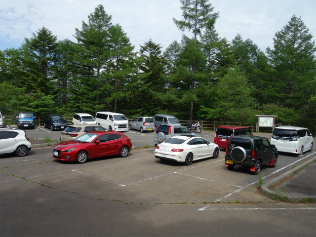 八ヶ岳・権現岳（天女山～三ツ頭）登山口コースガイド 天女山駐車場【登山口ナビ】