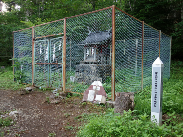 富士山 剣ヶ峰（馬返口/吉田ルート）登山口コースガイド 冨士御室浅間神社本宮境内地【登山口ナビ】