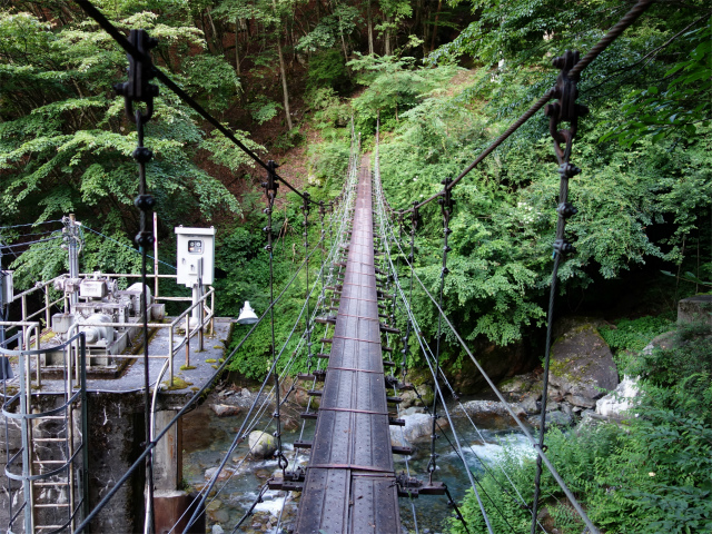 農鳥岳（奈良田～大門沢～西農鳥岳）登山口コースガイド 広河内吊橋【登山口ナビ】