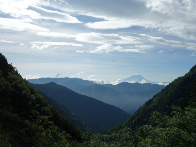 農鳥岳（奈良田～大門沢～西農鳥岳）登山口コースガイド 櫛形山や富士山【登山口ナビ】