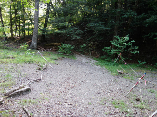 鳳凰三山（御座石鉱泉～燕頭山コース）登山口コースガイド 西ノ平【登山口ナビ】