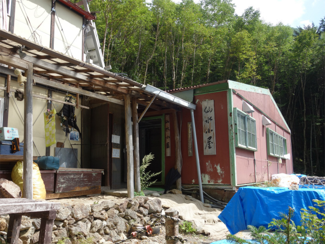 アサヨ峰（北沢峠～栗沢山）登山口コースガイド 仙水小屋【登山口ナビ】