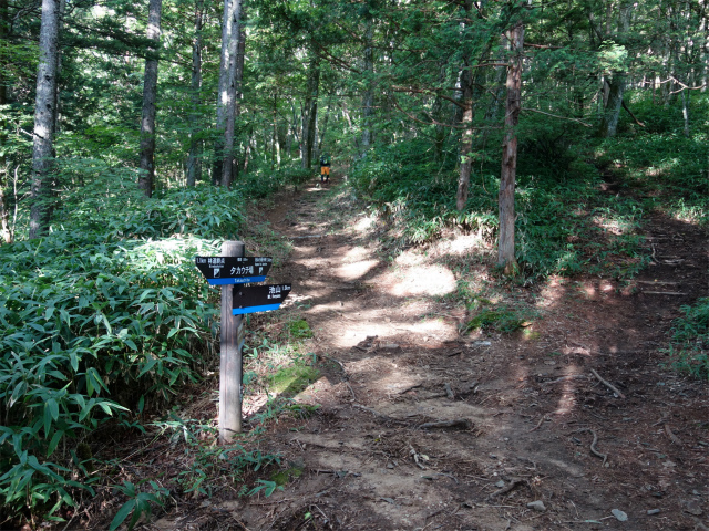 空木岳（池山尾根ルート）登山口コースガイド タカウチ場【登山口ナビ】