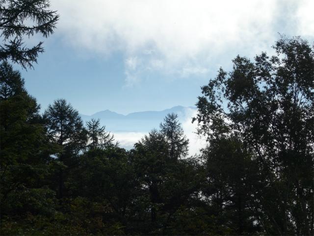 空木岳（池山尾根ルート）登山口コースガイド 池山山頂からの南アルプスの眺望【登山口ナビ】