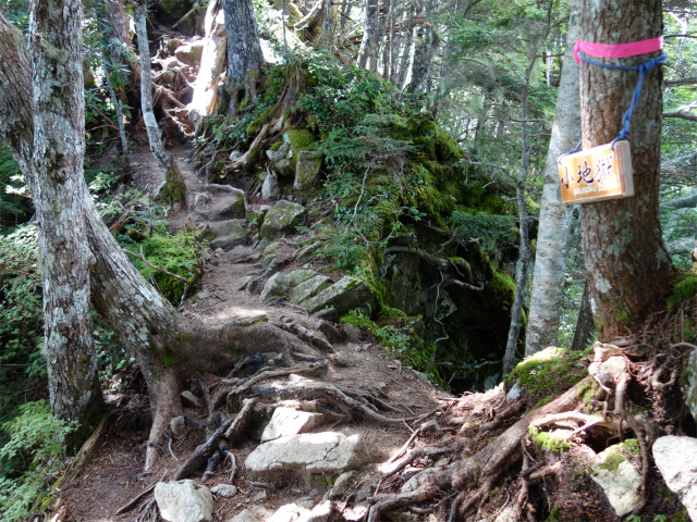 空木岳（池山尾根ルート）登山口コースガイド 小地獄【登山口ナビ】