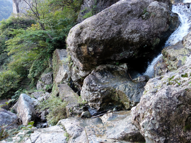 巻機山（裏巻機新道～割引岳）登山口コースガイド 割石沢渡渉【登山口ナビ】