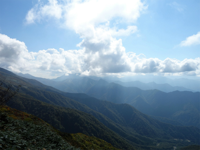 巻機山（井戸尾根～前巻機山）登山口コースガイド 谷川連峰の眺望【登山口ナビ】