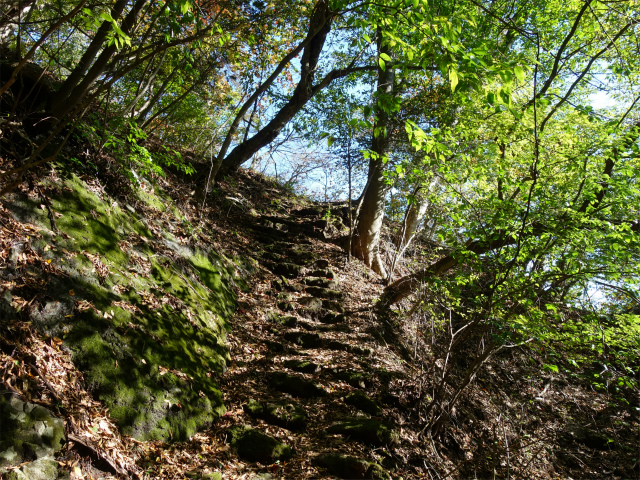 表妙義・中間道（石門めぐり～妙義神社） 登山口コースガイド アップダウン【登山口ナビ】