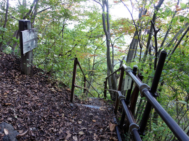 表妙義・中間道（石門めぐり～妙義神社） 登山口コースガイド 鉄階段【登山口ナビ】