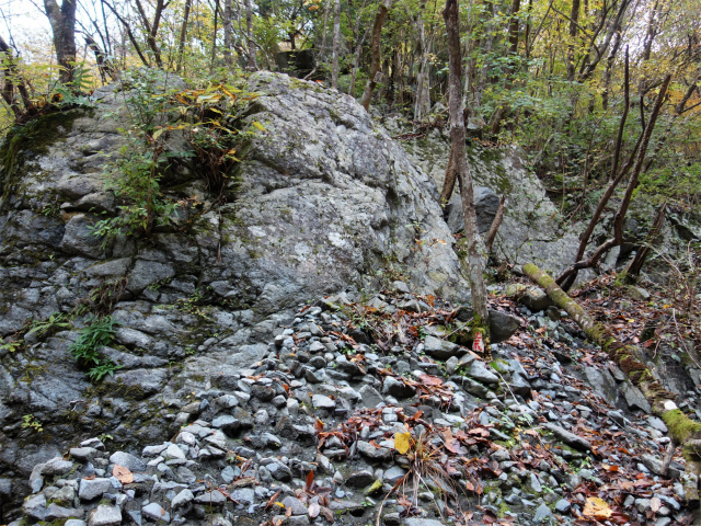 蛭ヶ岳（地蔵尾根～地蔵平）登山口コースガイド 地蔵オネ取付プレート【登山口ナビ】