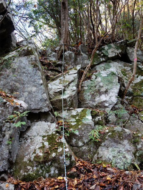 蛭ヶ岳（地蔵尾根～地蔵平）登山口コースガイド 残置ロープの岩場を直登【登山口ナビ】