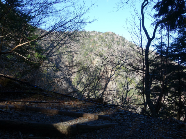 七面山（表参道）登山口コースガイド 稜線【登山口ナビ】