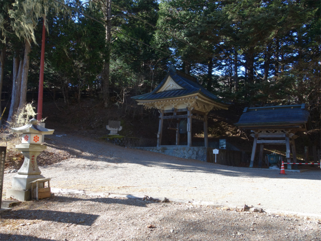 七面山（表参道）登山口コースガイド 鐘楼【登山口ナビ】