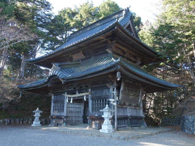 七面山（表参道）登山口コースガイド 随身門【登山口ナビ】