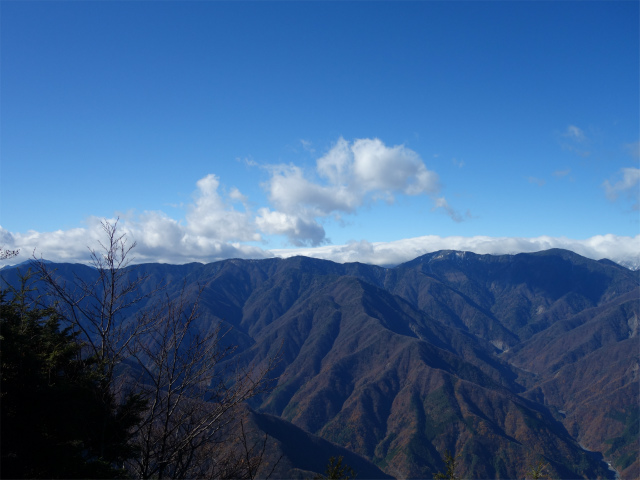 七面山（表参道）登山口コースガイド 希望峰から深南アの眺望【登山口ナビ】