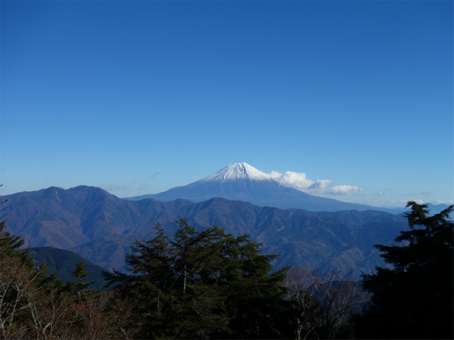 七面山（北参道～希望峰）登山口コースガイド 奥之院からの身延山と富士山の眺望【登山口ナビ】