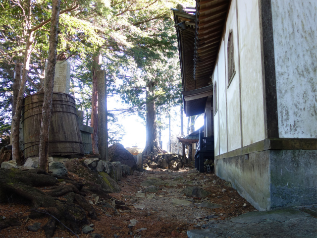 七面山（北参道～希望峰）登山口コースガイド 奥之院本道脇【登山口ナビ】