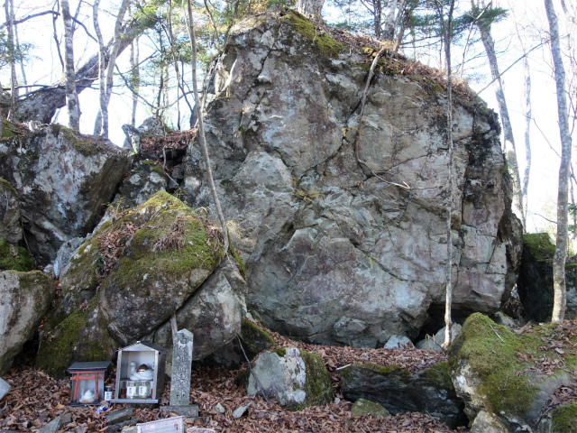 七面山（北参道～希望峰）登山口コースガイド 白紅姫龍王善神【登山口ナビ】