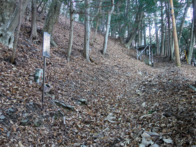 七面山（北参道～希望峰）登山口コースガイド 十五丁目【登山口ナビ】